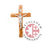Olive Wood INRI Crucifix - Wall Hangings - Bethlehem Handicrafts