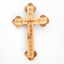 Budded Wall  Cross Olive Wood From Holy Land 