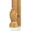 Wooden Praying Hands Statue ( Small) 5.3" Carved in the Holy Land from Olive Wood