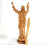 Jesus Christ "Sacred Heart" with Raised Arms Statue, 32.4" Olive Wood Carving from Holy Land