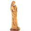 Virgin Mary The Mother of Mercy with Her Son Jesus Christ Masterpiece, 24.8" Olive Wood Carving Statue from Bethlehem