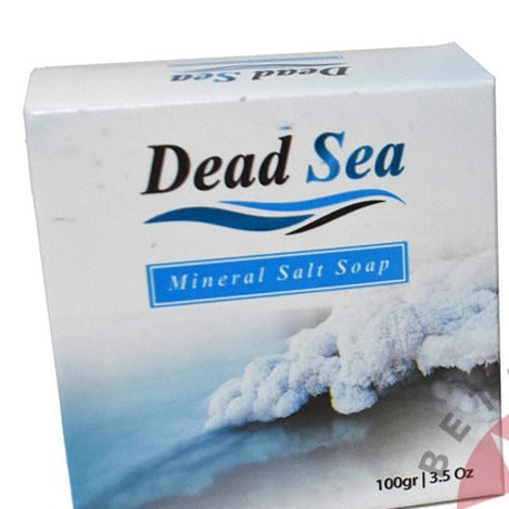 Nablus Pure Olive Oil Soap Bar with Dead Sea Moisturizing Mineral Salt