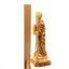 Moses with Staff, 11" Statue from Holy Land Olive Wood