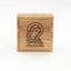 Virgin Mary Engraved Rosary or Ring Box Jerusalem Olive Wood