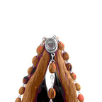 Rosary, 22.4",  Smooth Oval Beads, Holy Land Olive Wood