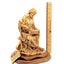 St. Joesph "The Carpenter" Masterpiece, 11.4" Holy Land Olive Wood