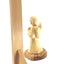 Angel Praying with Wings Carving, 5.1" Olive Wood from the Holy Land