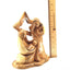 Nativity Scene with Holy Family and Star, 9.4" Manager Carving from Bethlehem Olive Wood