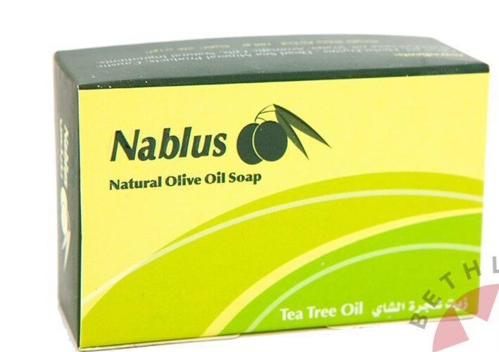 Nablus Pure Olive Oil Bar Soap with Tea