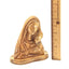 Virgin Mary with Holy Child Bust Carving, 6.5" Carved from the Holy Land Olive Wood