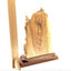 "The Annunciation", Olive Wood Carving, 11" Statue from Bethlehem