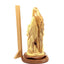 Good Saint Anne with Young Virgin Mary, 13.5", Handmade Sculpture from Olive Wood Statue