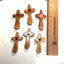 Comfort Cross with "Holy Spirit Dove" , 4.3" Olive Wood from Holy Land