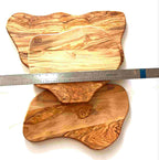 Wooden Cutting Boards / Charcuterie Board ( Set of 3) Handmade from Olive Wood Grown in Holy Land