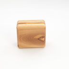 Plain Rounded Corners Square Olive Wood Box